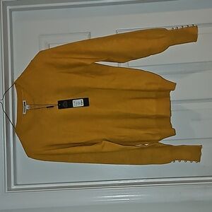 Fashion Nova, Large, Mustard yellow sweater
